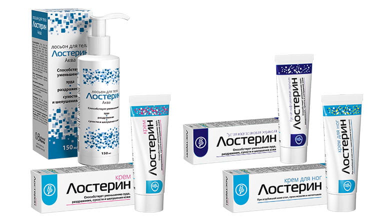 Линия средств Лостерин