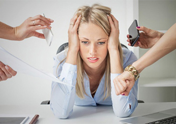 Причины псориаза на голове: стресс